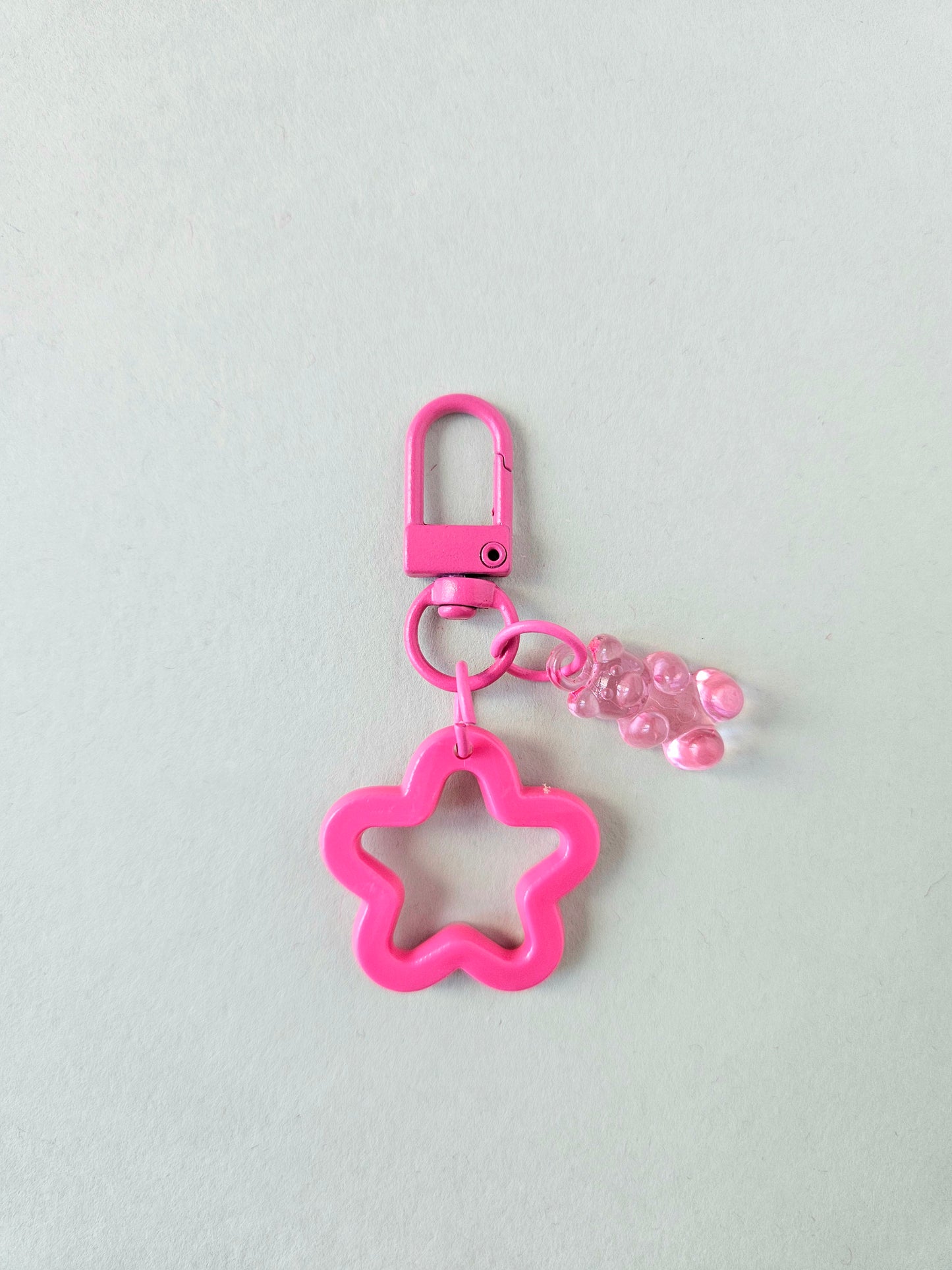 Gummy Bear & Star Mini Bag Charm