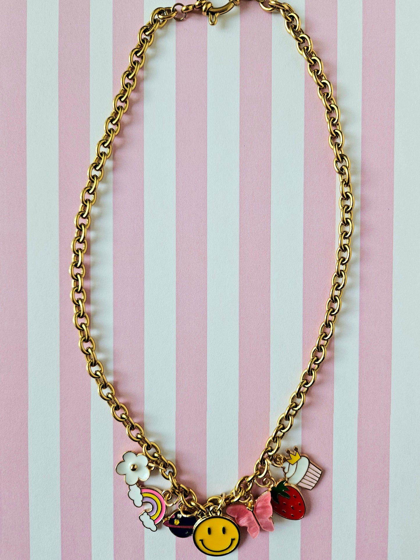 One-of-a-Kind 6 Charms Necklace