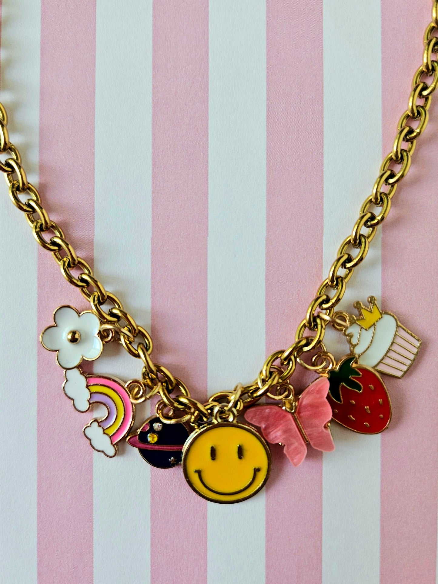 One-of-a-Kind 6 Charms Necklace