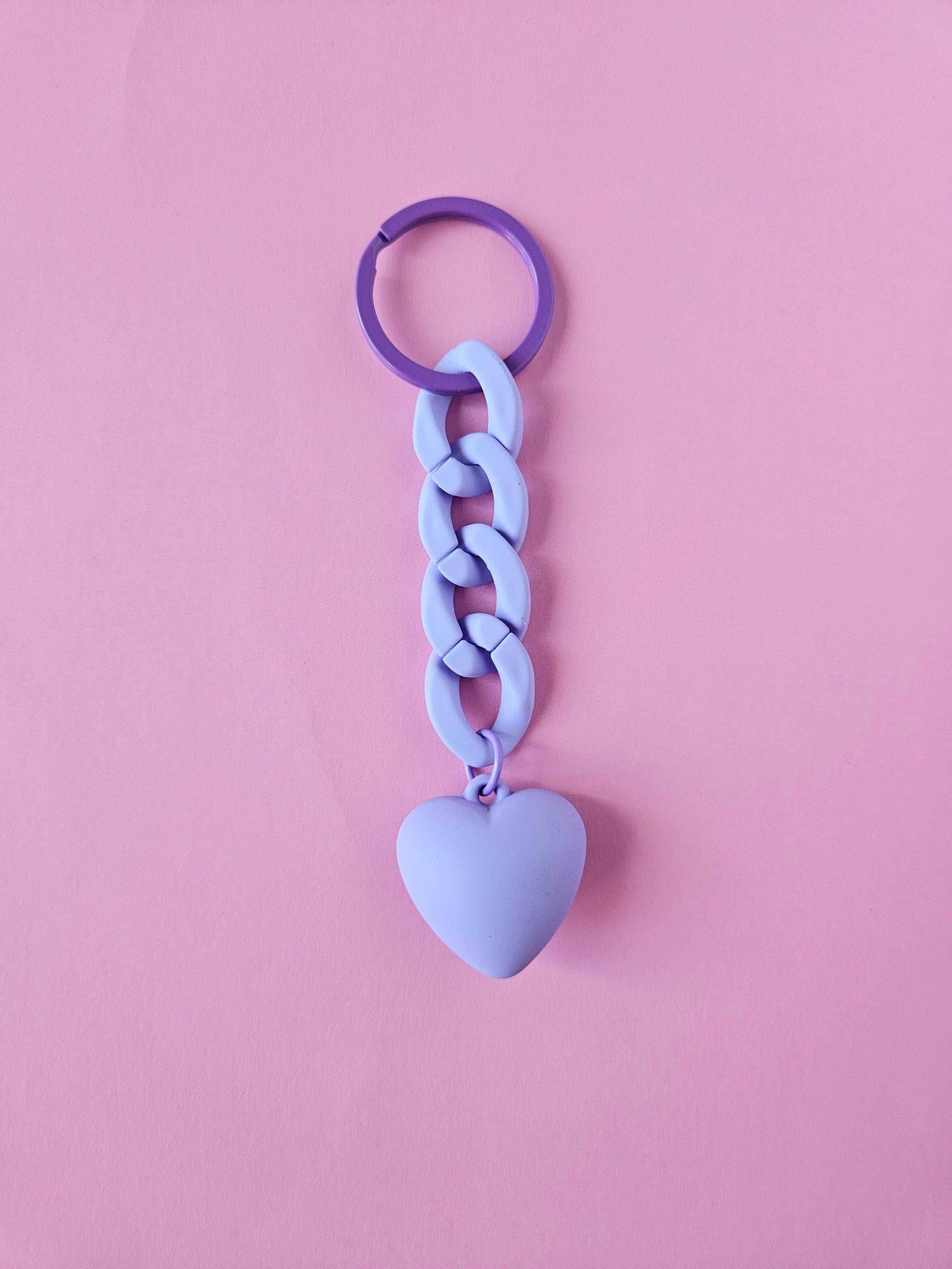 Chunky Purple Bag Charm