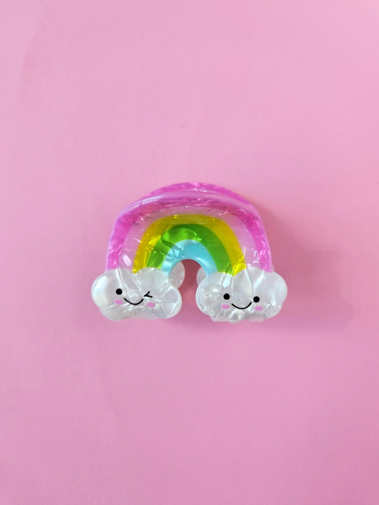 Rainbow Mini Hair Claw