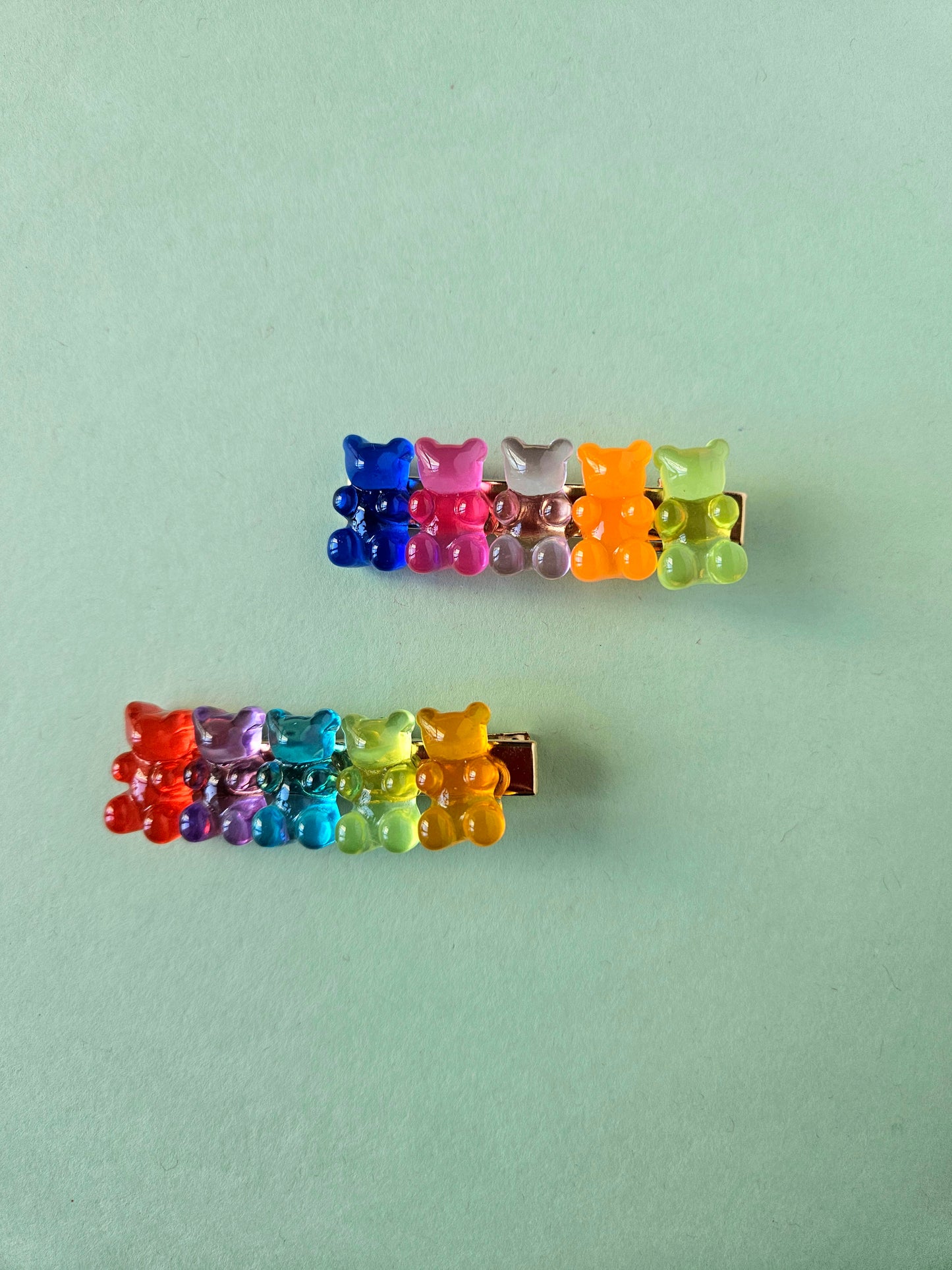 Gummy Bear Hair Clips