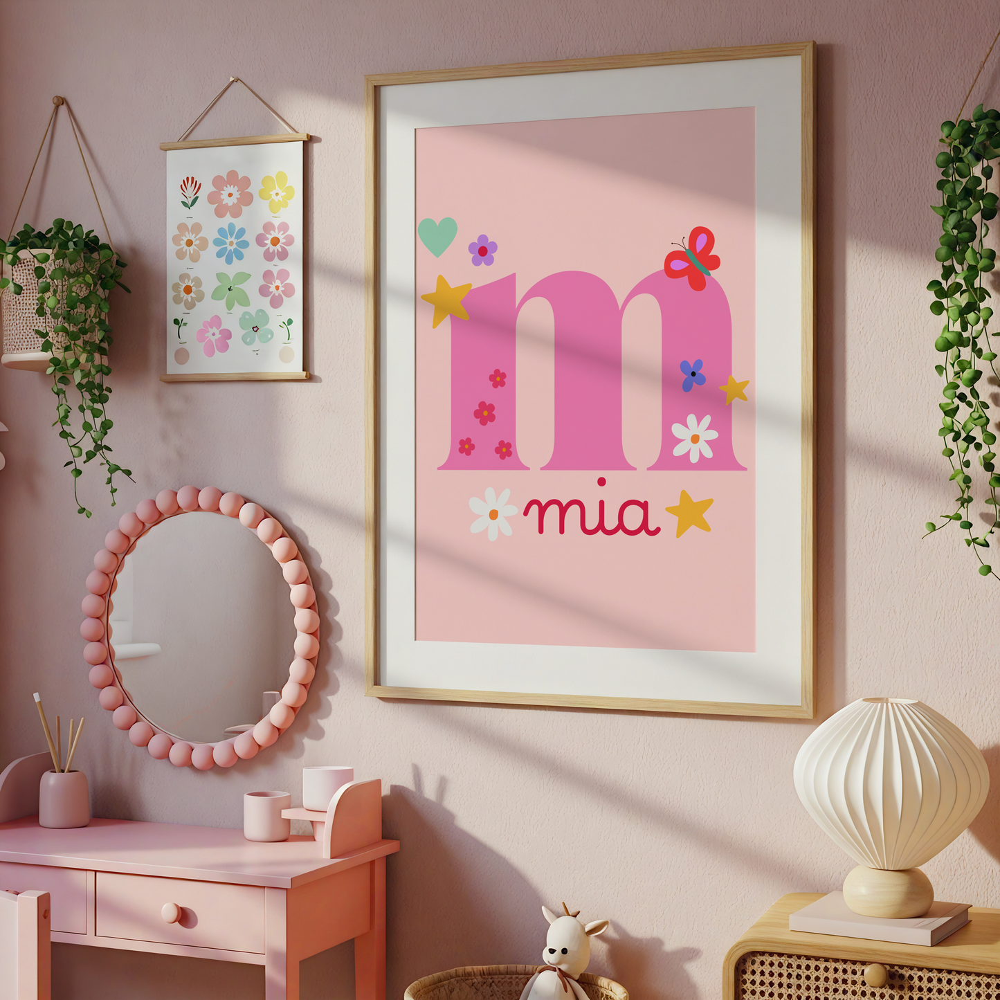 All About You - Personalized Initial Print