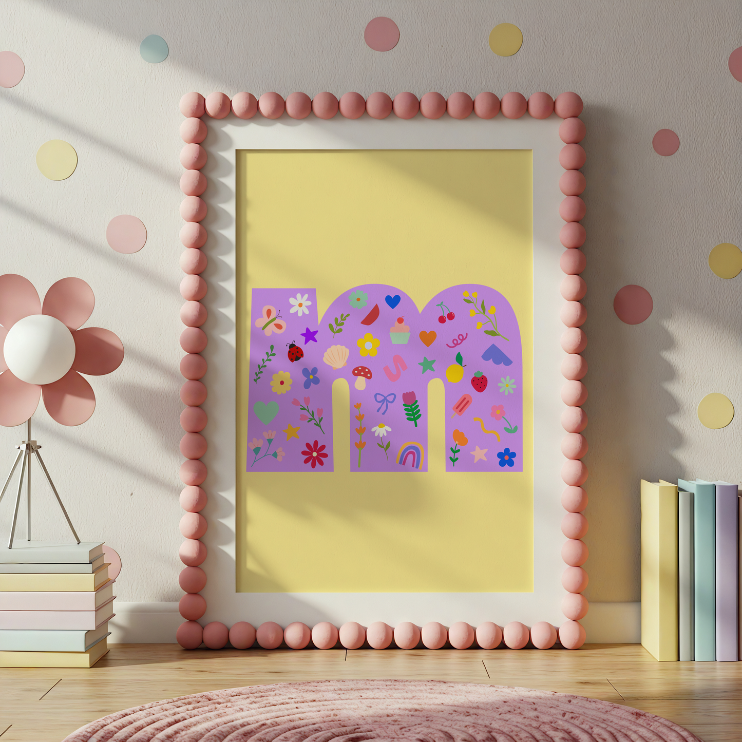 The Little Initial - Personalized Initial Print